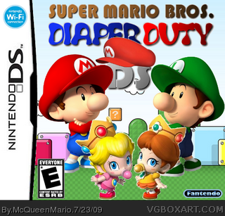 Super Mario Bros.: Diaper Duty DS box cover