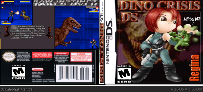 Dino Crisis box art cover