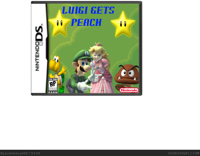 Luigi Gets Peach box art cover