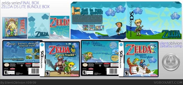 The Legend of Zelda - DS Bundle box art cover