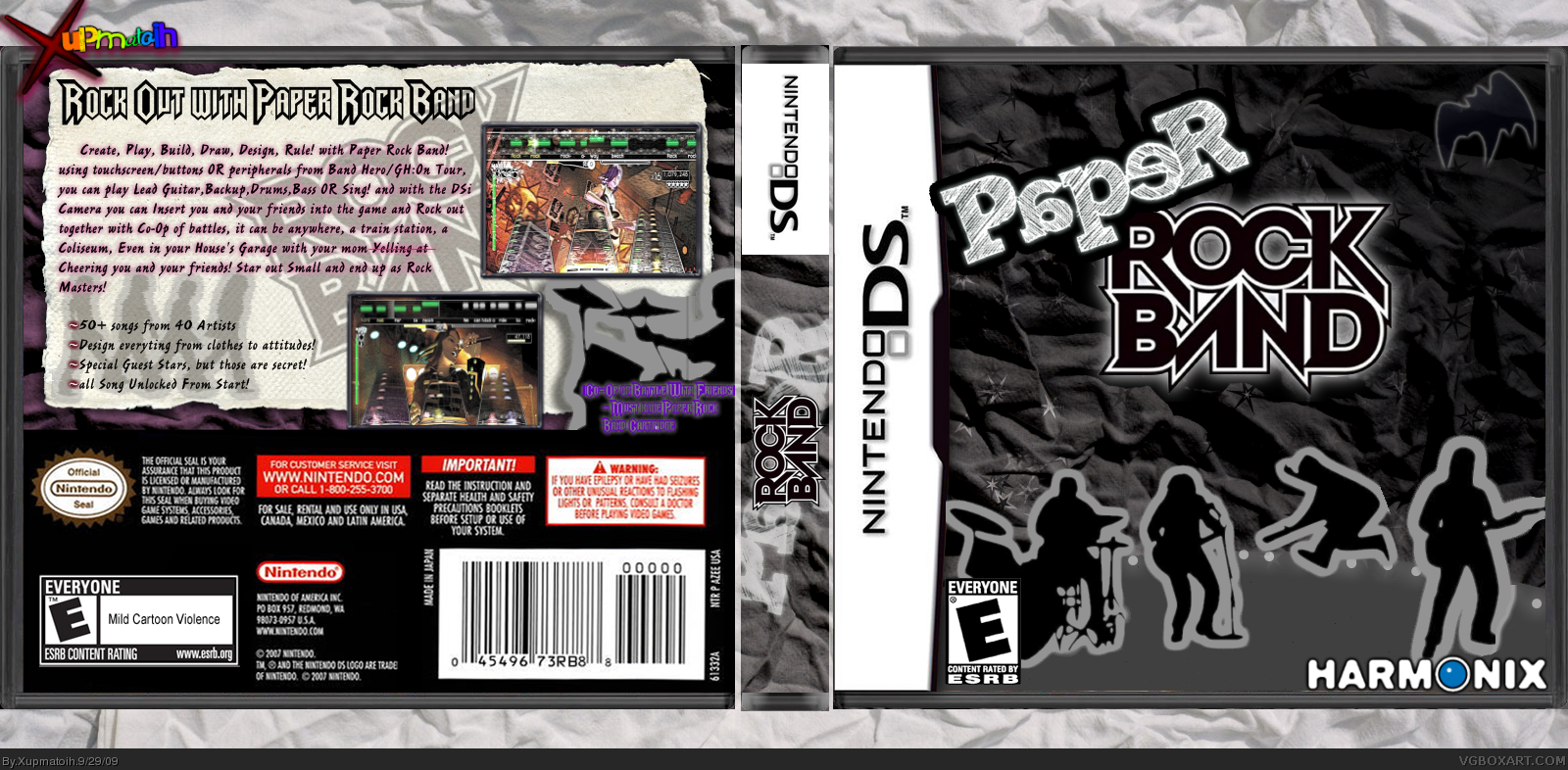 Paper Rock Band! box cover
