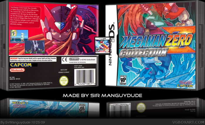 Mega Man Zero Collection box art cover