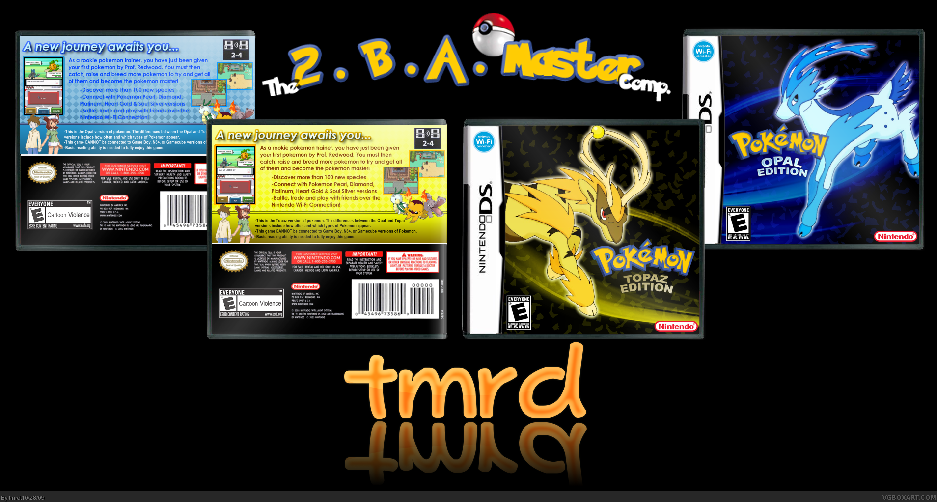 Pokemon Opal & Topaz Versions box cover