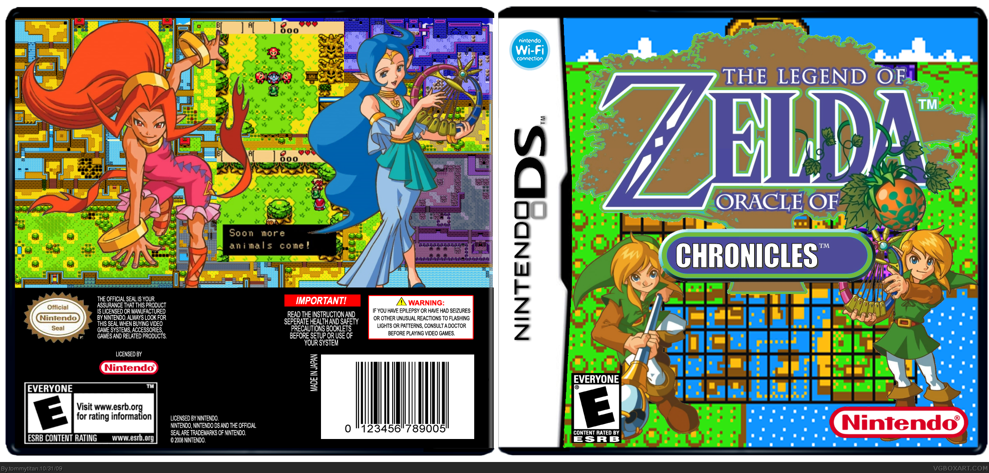 The Legend Of Zelda: Chronicles box cover