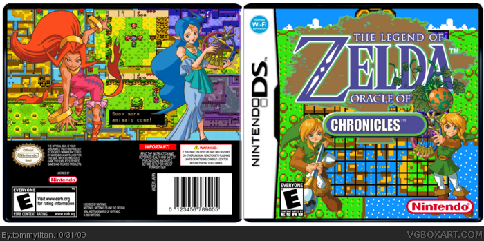The Legend Of Zelda: Chronicles box art cover