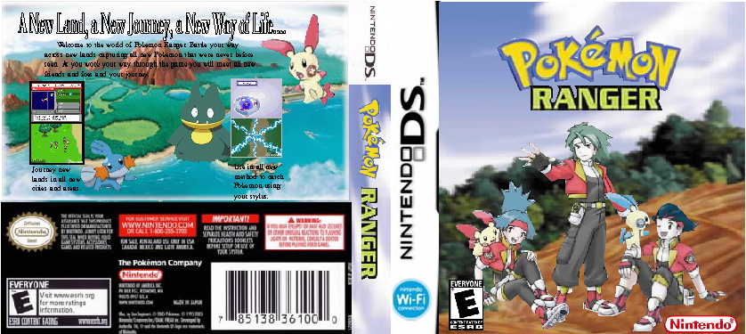 Pokemon Ranger: The Road to Diamond and Pearl box cover