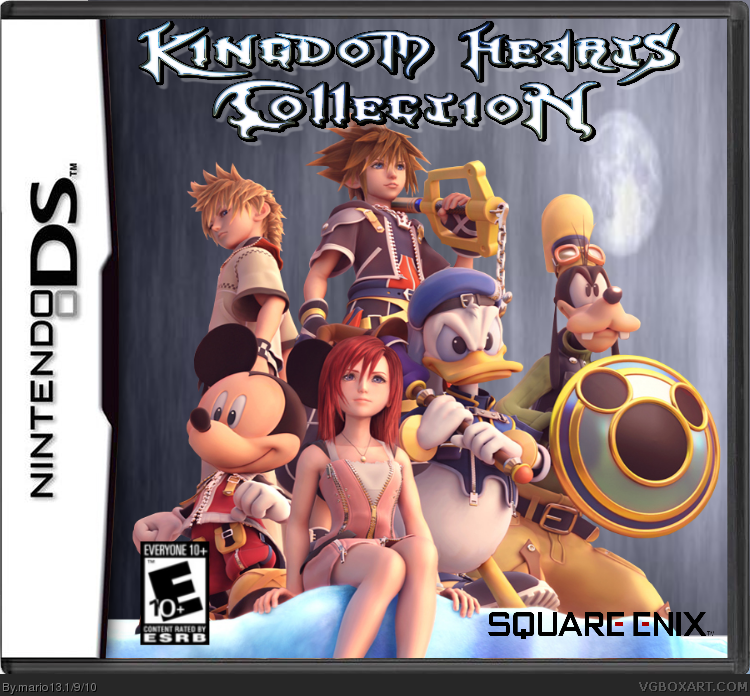Viewing Full Size Kingdom Hearts Collection Box Cover