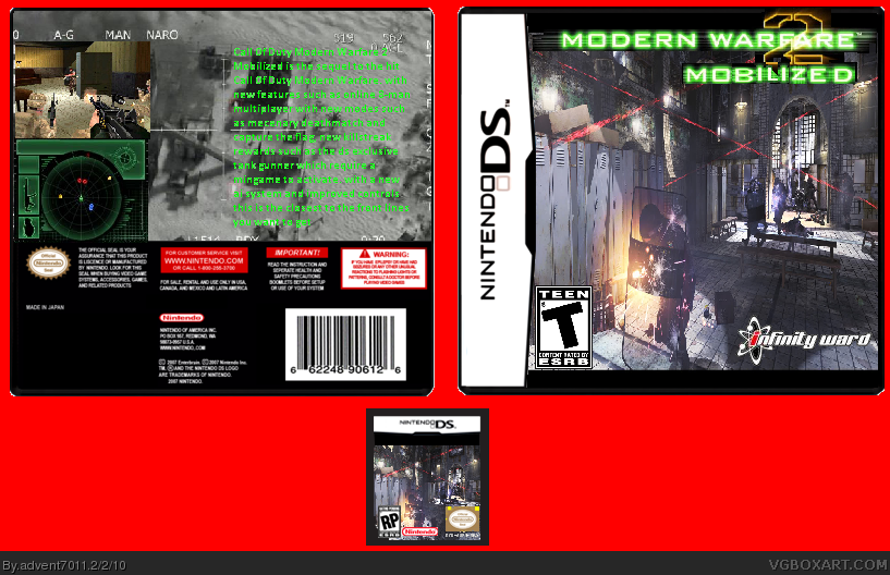 Call Of Duty Modern Warfare 2 Mobilized box cover
