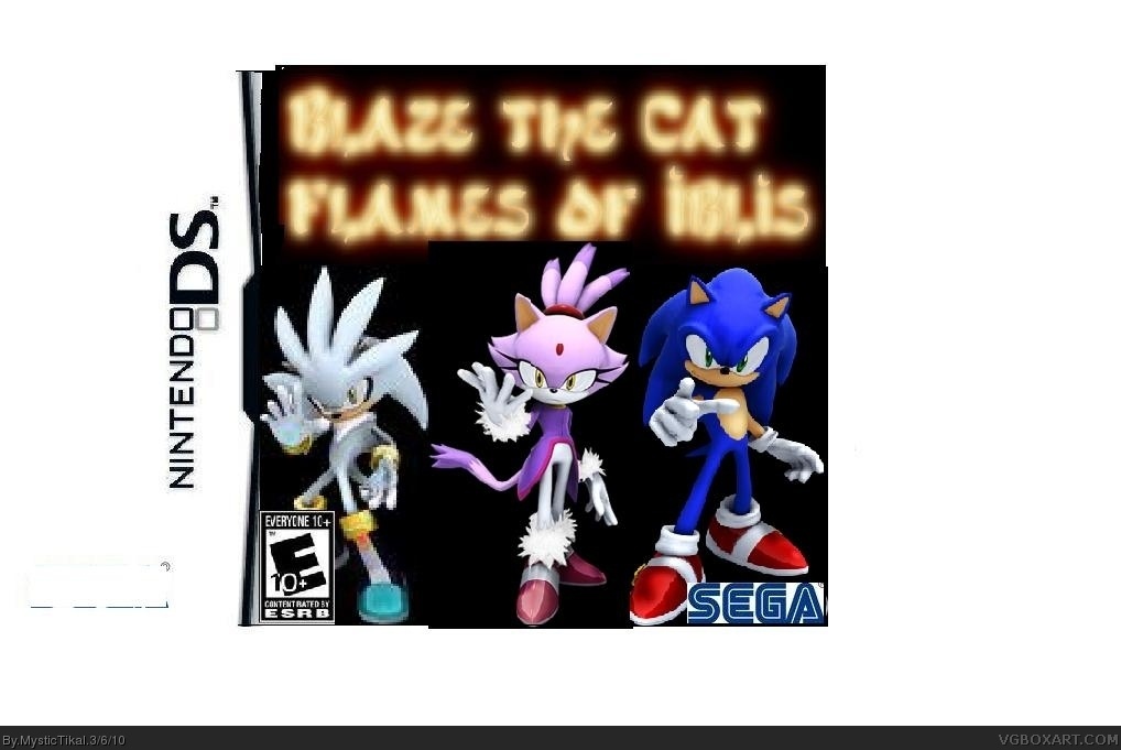 Blaze the Cat:Flames of Iblis box cover