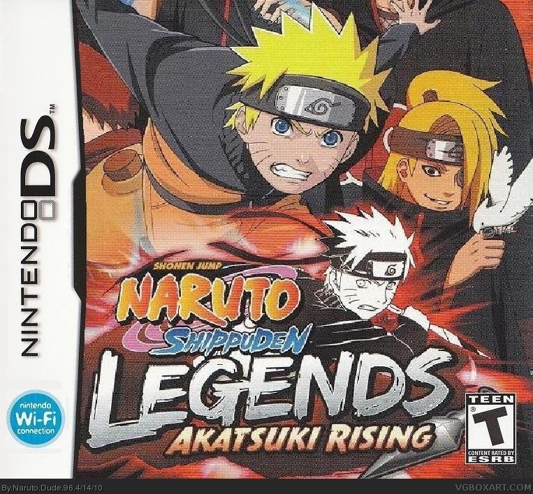 Naruto Shippuden: Legends: Akatsuki Rising box cover