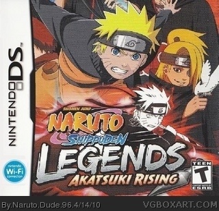 Naruto Shippuden: Legends: Akatsuki Rising box art cover