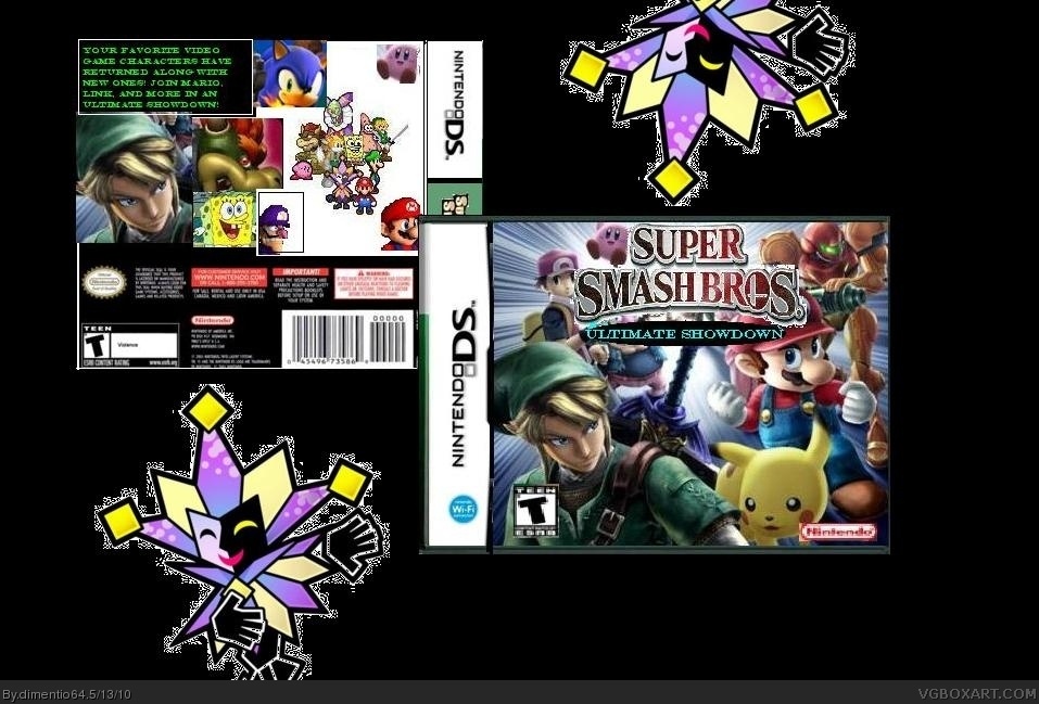Super Smash Bros.: The Ultimate Showdown box cover
