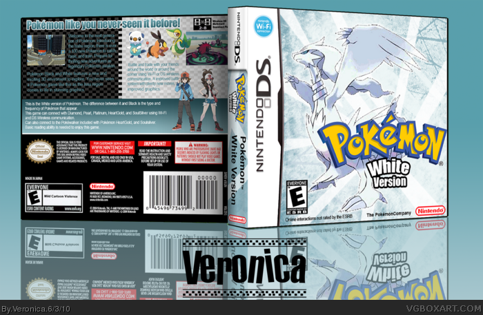 pokemon white version nintendo ds