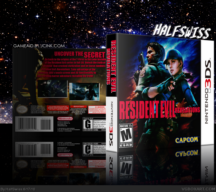Resident Evil: Revelations box art cover