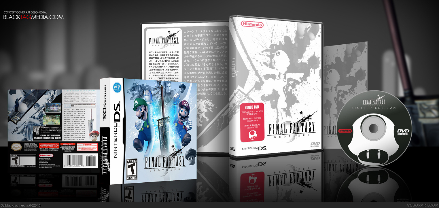 Final Fantasy Bros box cover