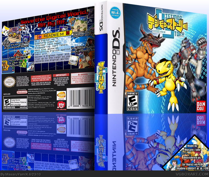 Digimon World: Lost Evolution box art cover