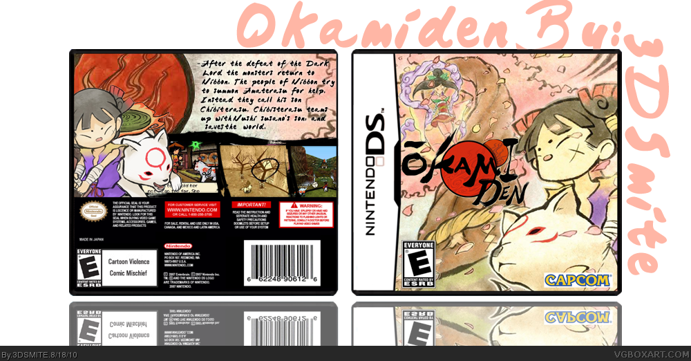Okamiden box cover