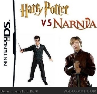 Harry Potter vs Narnia box cover