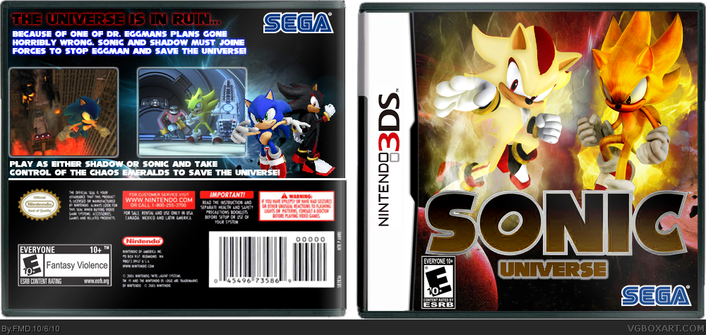 Sonic Universe box cover