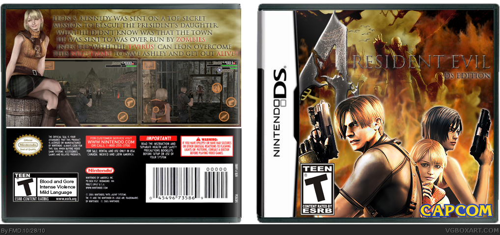 Resident Evil 4: DS Edition box cover