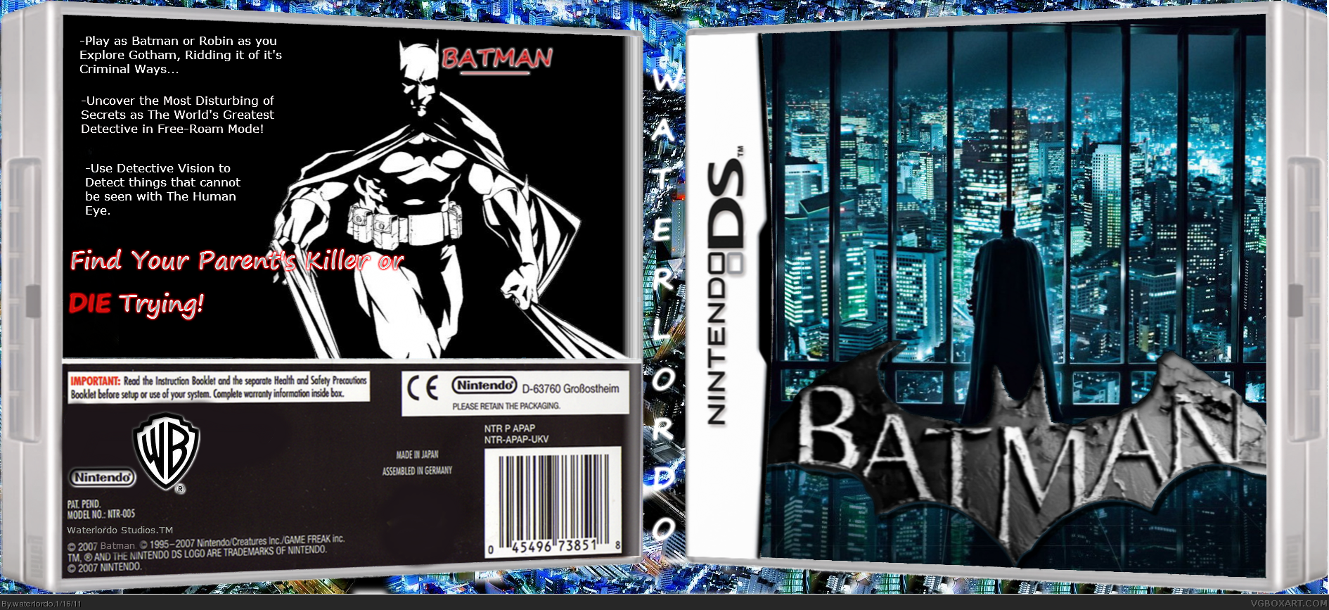 Batman DS box cover