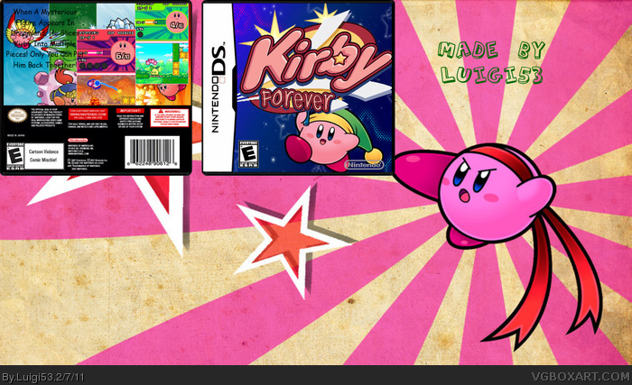 Kirby Forever box art cover