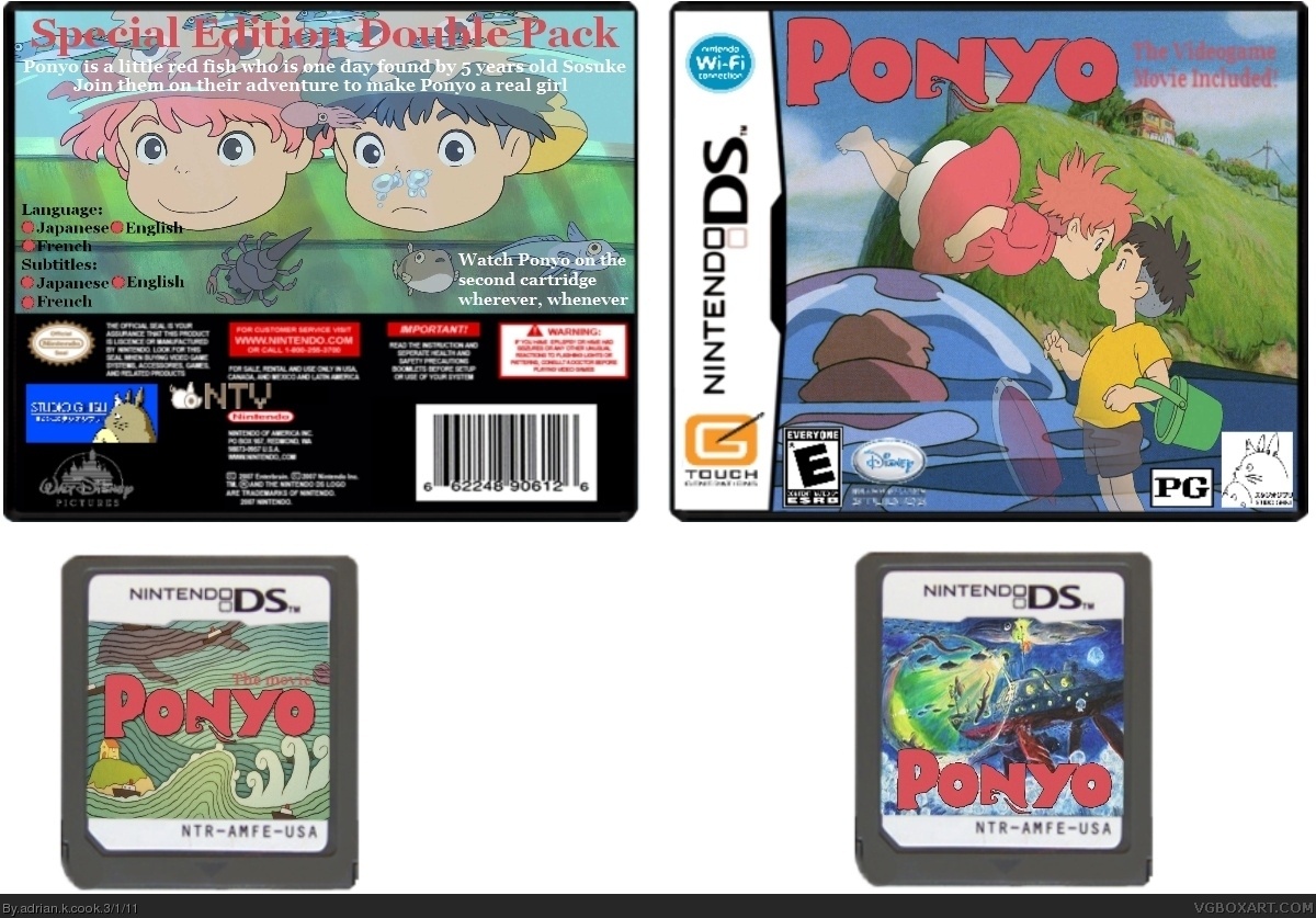 Ponyo Double Pack box cover