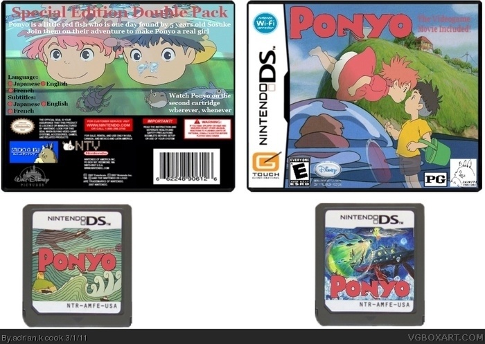 Ponyo Double Pack box art cover
