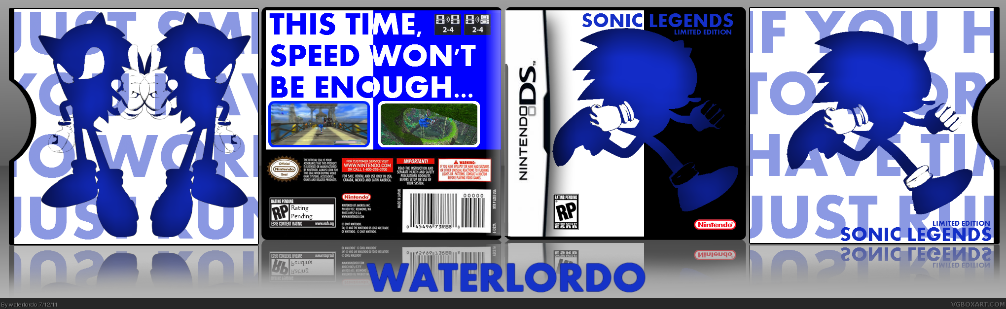 Sonic Legends: Limited Edition box cover