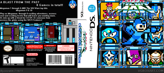 Megaman: Classic Collection box art cover