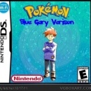 Pokemon Blue Gary Version Box Art Cover