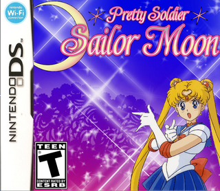 Pretty Soilder Sailor Moon the game box cover