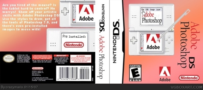 Photoshop DS box cover