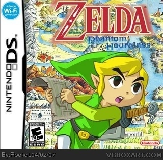 Legend of Zelda: Phantom Hourglass box cover