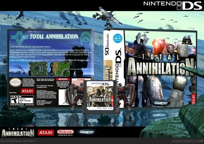 Total Annihilation box art cover