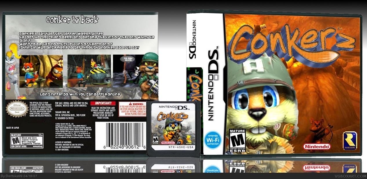 Conker 2 box cover