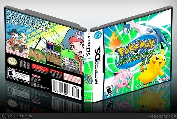 Pokemon Ranger 2 box art cover