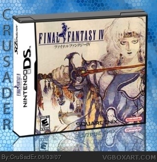 Final Fantasy IV box art cover