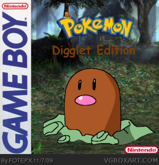 Pokemon Diglett Edition box cover