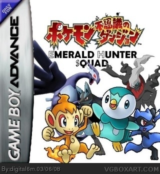 Game Boy Advance » Pokemon Mystery Dungeon 3 - Emerald Hunter Squad ...