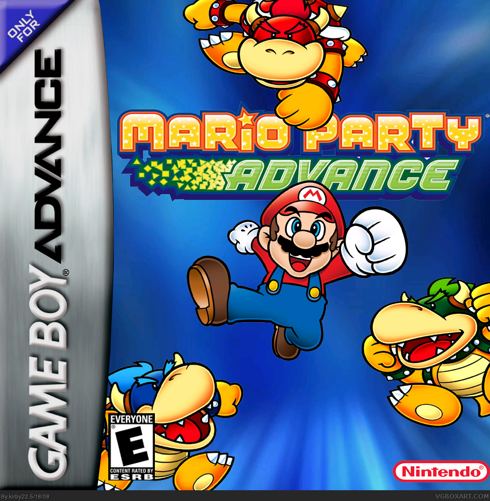 Mario Party Advance box cover