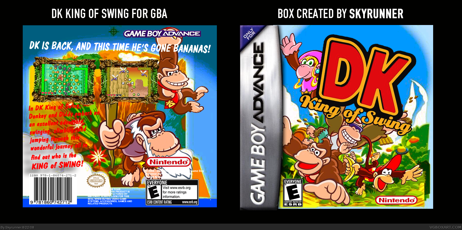 DK: King Of Swing box cover