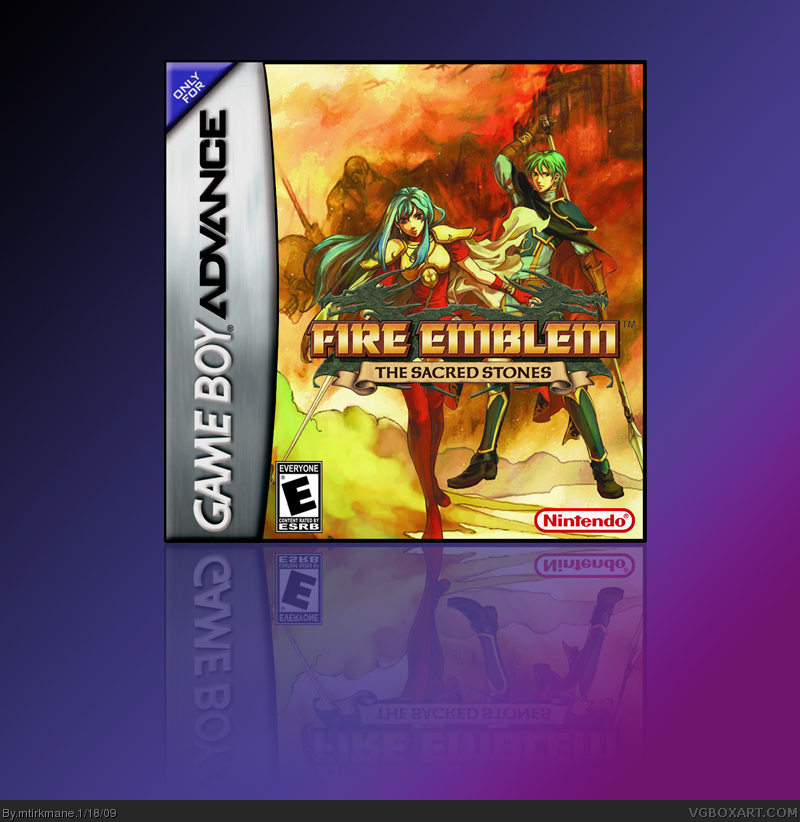 Fire Emblem: The Sacred Stones box cover
