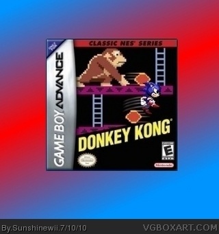 Donkey Kong (With Sonic) box cover