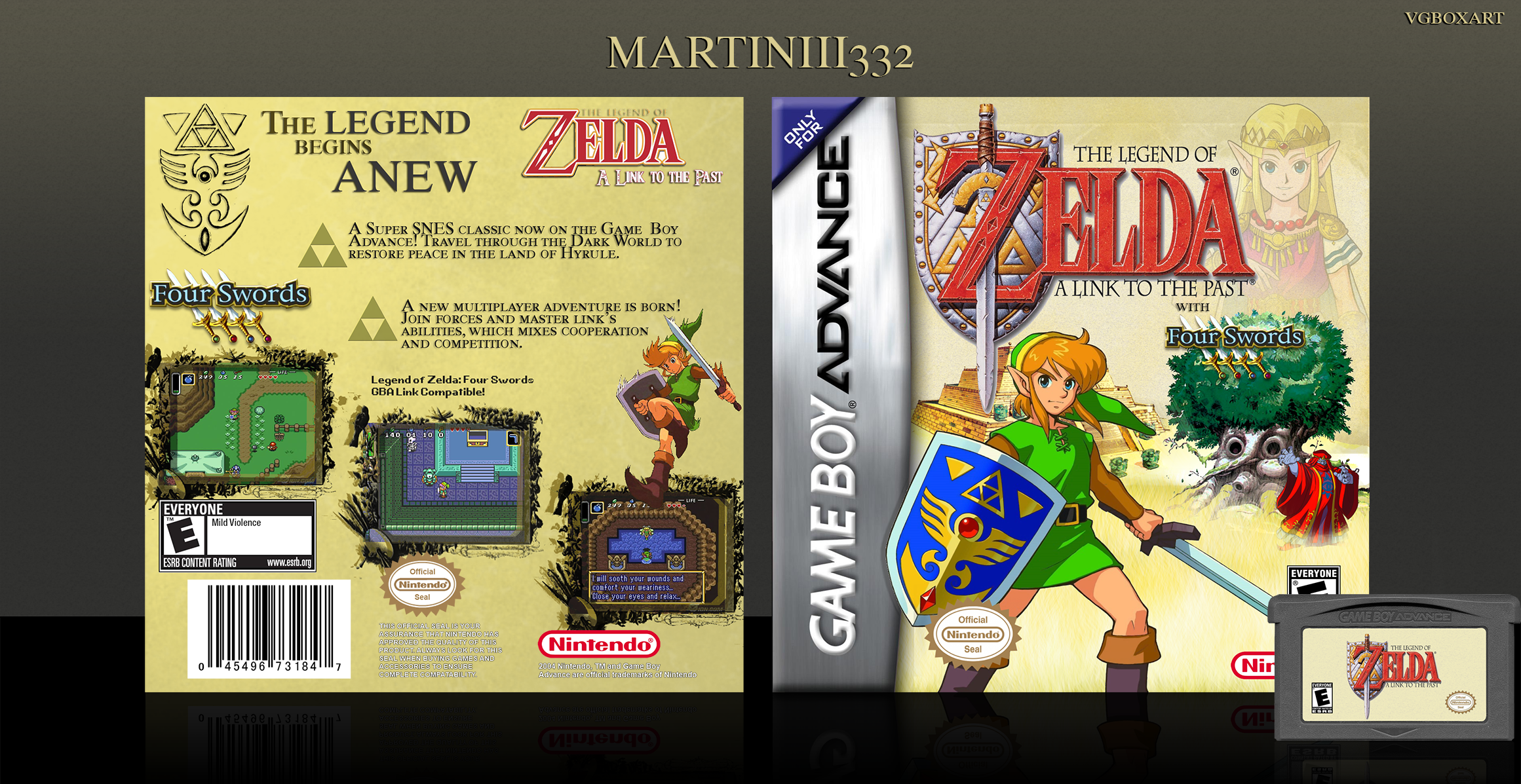 Legend of Zelda: A Link to the Past, The (GBA) - The Cover Project