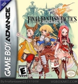Final Fantasy Tactics Advance box cover