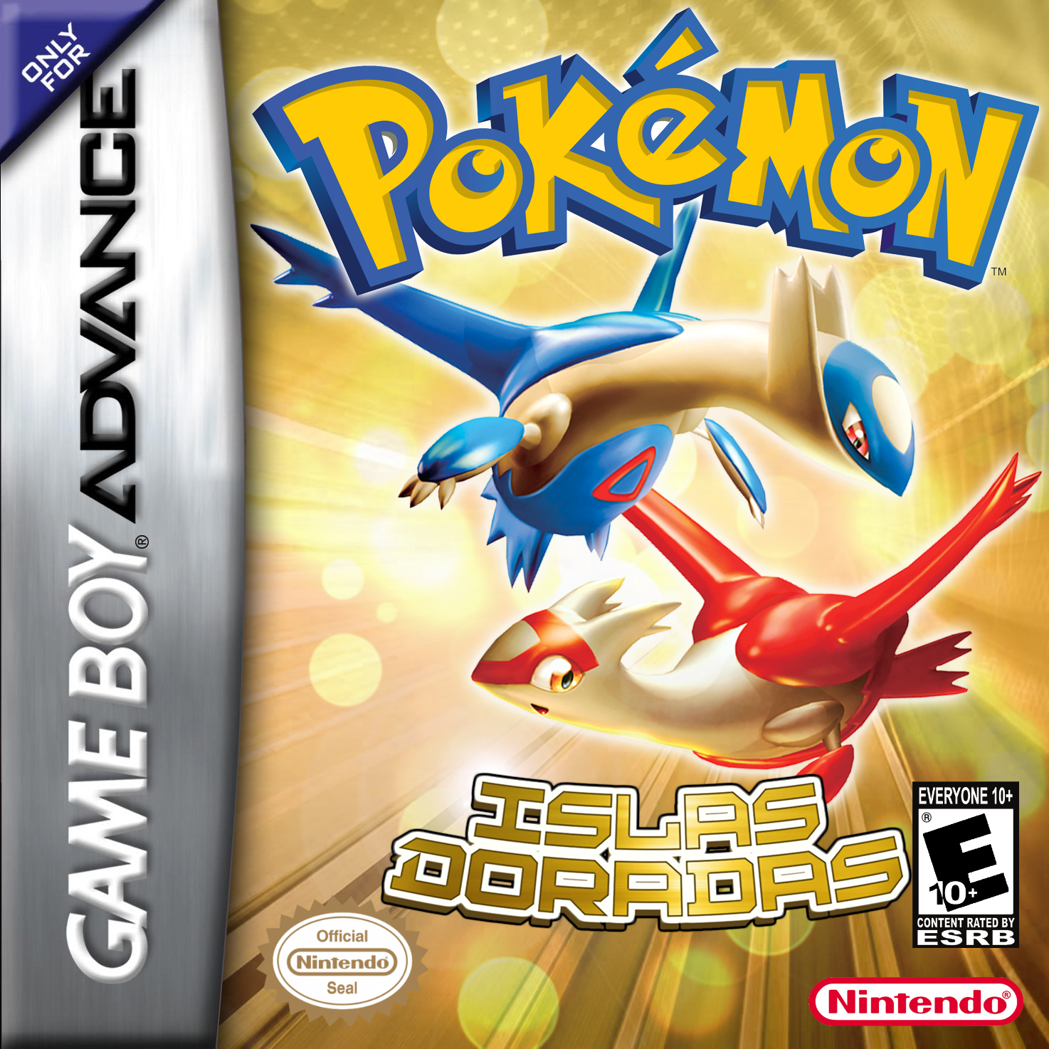 Pokémon Islas Doradas box cover