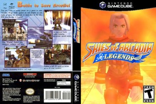Skies of Arcadia: Legends box cover