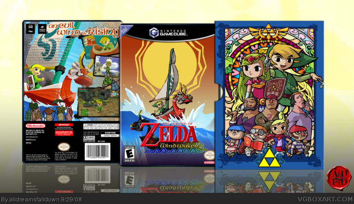 The Legend of Zelda: The Wind Waker box art cover