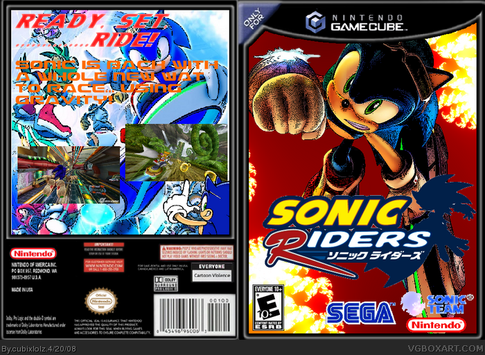 Sonic Riders - Nintendo Gamecube